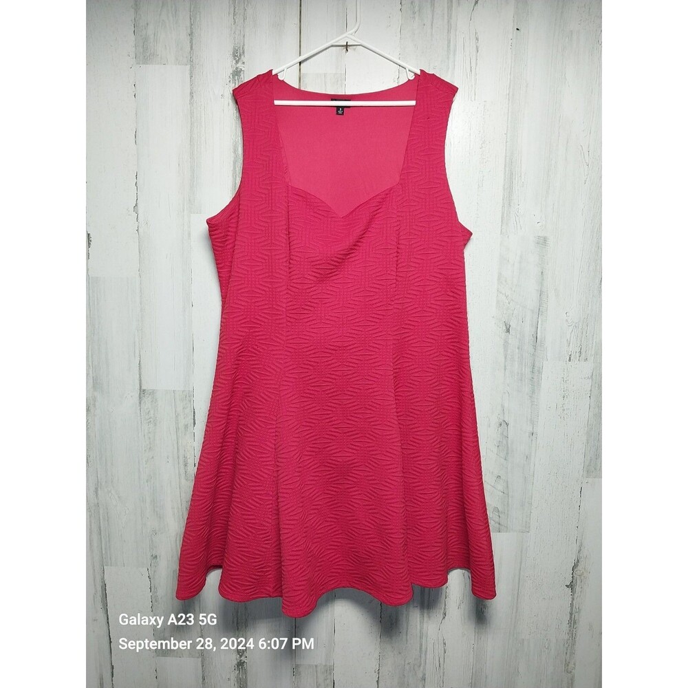 Torrid Fuchsia Sleeveless Mini Dress